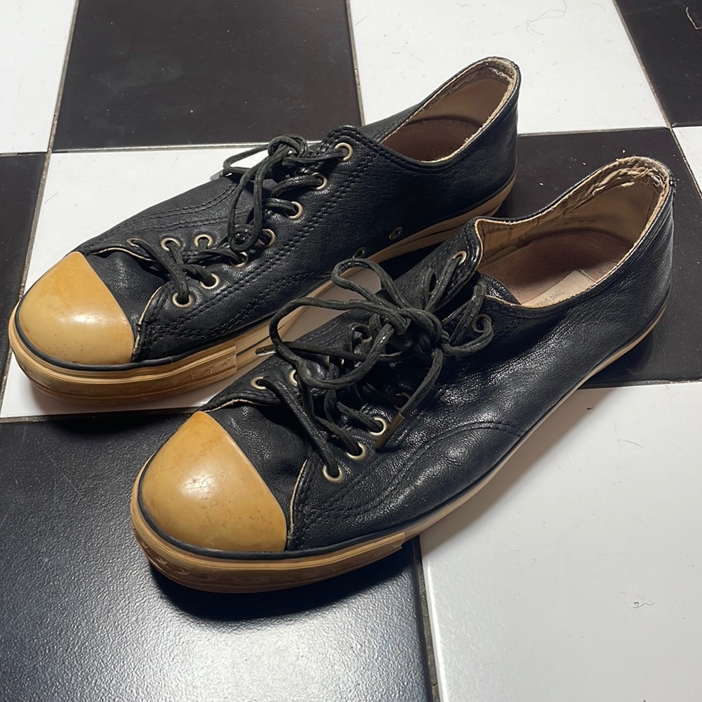 John varvatos converse shoes leather vintage look